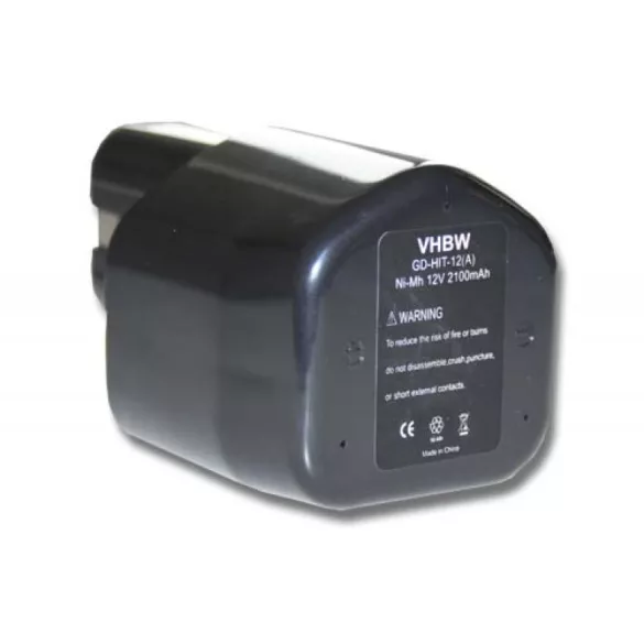 Hitachi CD 4D 12V NI-MH 2100mAh utángyártott akkumulátor - VHBW