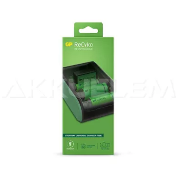   GP Recyko B631 univerzális akkutöltő powerbank AA/AAA/C/D/9V