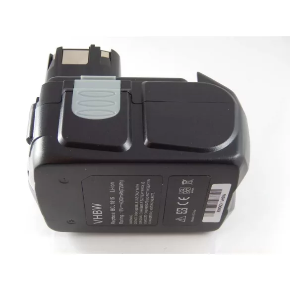Hitachi BCL1830 EBM 1830 18V Li-ion 4000mAh utángyártott akkumulátor - VHBW
