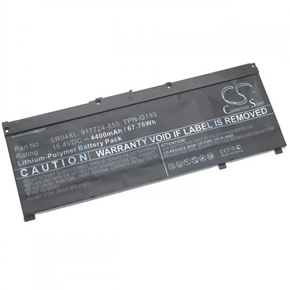 HP 2EF91PA SR04XL 4400mAh utángyártott akkumulátor - VHBW