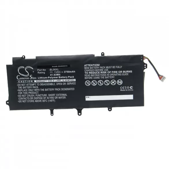 HP EliteBook 1040 3750mAh utángyártott akkumulátor - VHBW