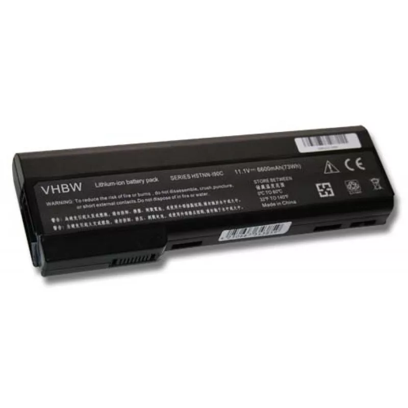 HP Elitebook 8460p 6360t 6600mAh utángyártott akkumulátor HP Elitebook 8460p 6360t 6600mAh utángyártott akkumulátor