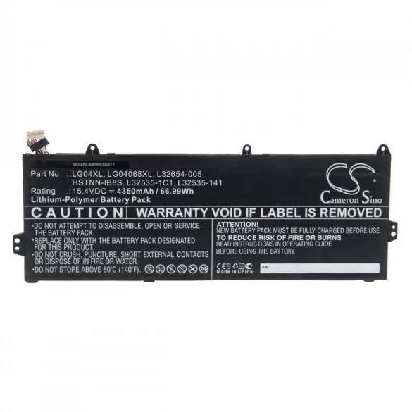 HP Pavilion 15-CS1004NA 4350mAh utángyártott akkumulátor - VHBW