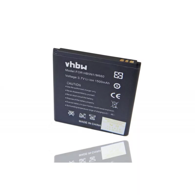 Huawei, HB5N1 1500mAh utángyártott akkumulátor Huawei, HB5N1 1500mAh utángyártott akkumulátor