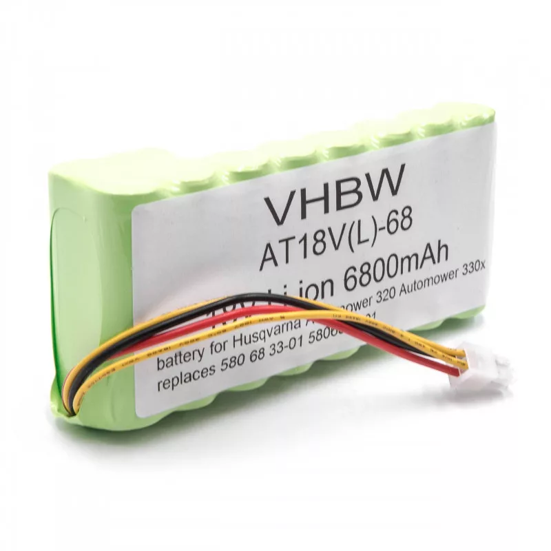 Husqvarna robotfűnyíró 320 330x 420 18V Li-ion 6800mAh utángyártott akkumulátor Husqvarna robotfűnyíró 320 330x 420 18V Li-ion 6800mAh utángyártott akkumulátor