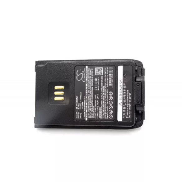 HYT PD500 PD600 7.4V Li-Ion 1500mAh utángyártott akkumulátor - VHBW