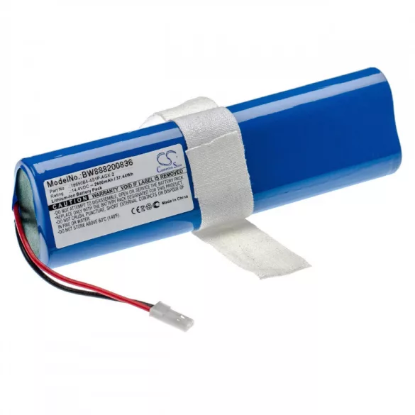 iLife V3s Pro 18650B4-4S1P-AGX-2 2600mAh utángyártott porszívó akkumulátor - VHBW