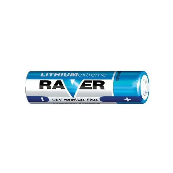Raver FR03 AAA lítium-vas elem 2db/csomag (ár/csomag)