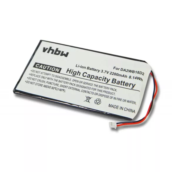 Iriver H320 H340 2200mAh utángyártott akkumulátor - VHBW
