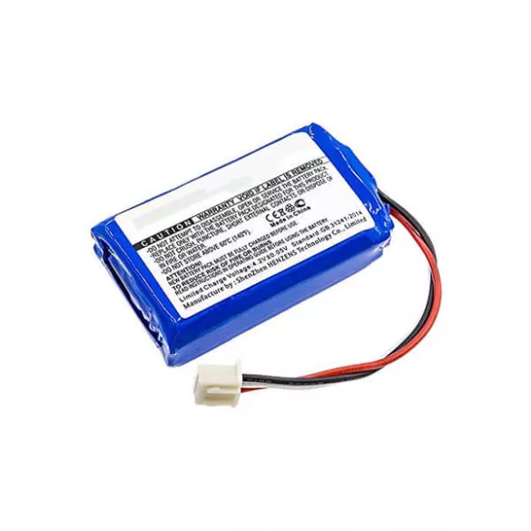 JBL Flip 2 (2013) AEC653055-2P 2000mAh utángyártott akkumulátor - VHBW