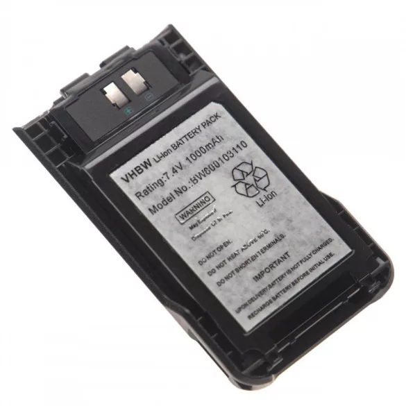 Kenwood KNB-63L 1000mAh utángyártott akkumulátor - VHBW