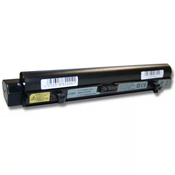 Lenovo Ideapad S9 / S10 fekete -- 6600mAh utángyártott akkumulátor - VHBW