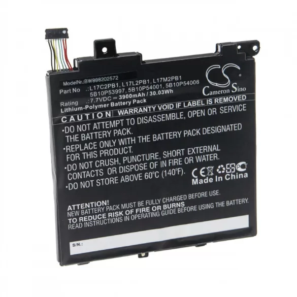 Lenovo V330-14IKB 3900mAh utángyártott akkumulátor - VHBW