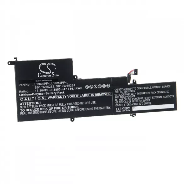 Lenovo Yoga 7 Slim 3850mAh utángyártott akkumulátor - VHBW