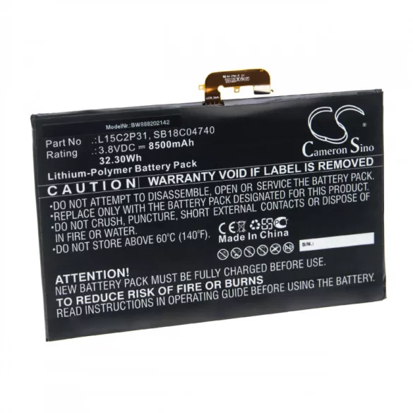 Lenovo Yoga Book YB1-X91F L15C2P31 8500mAh utángyártott akkumulátor - VHBW