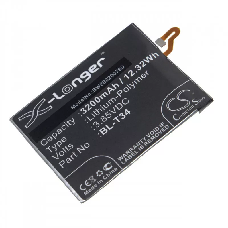 LG V30, BL-T34 3200mAh utángyártott akkumulátor