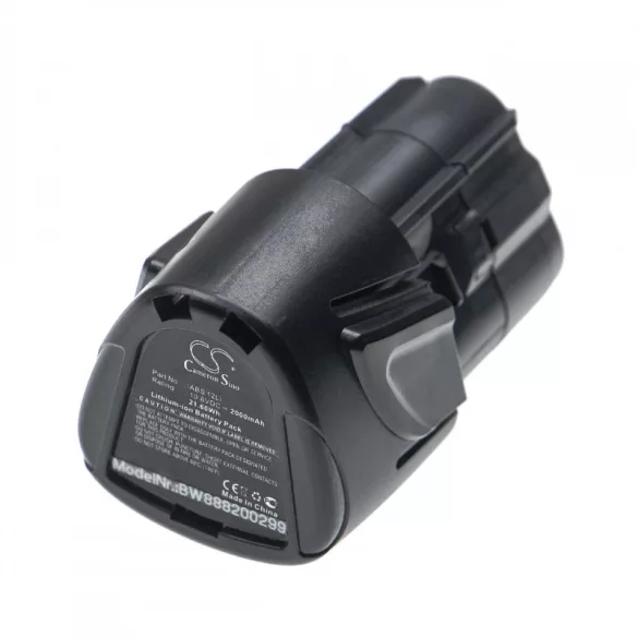 Lux Tools ABS 12Li 396951 2000mAh utángyártott akkumulátor - VHBW