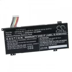   Machenike F117-B6 GK5CN-00-13-3S1P-0 4000mAh utángyártott akkumulátor
