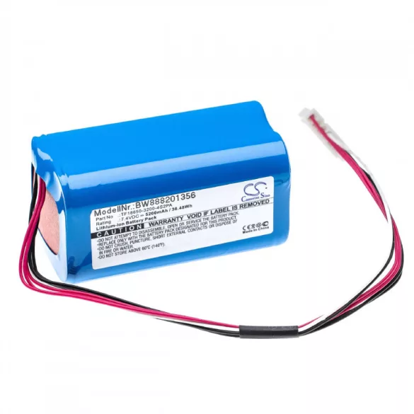 Marshall Kilburn II TF18650-3200-4S2PA 5200mAh utángyártott akkumulátor - VHBW