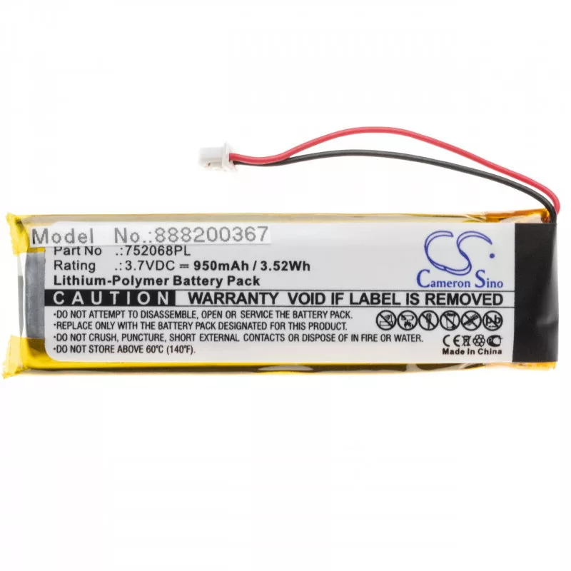 Midland BTX1 752068PL 950mAh utángyártott akkumulátor