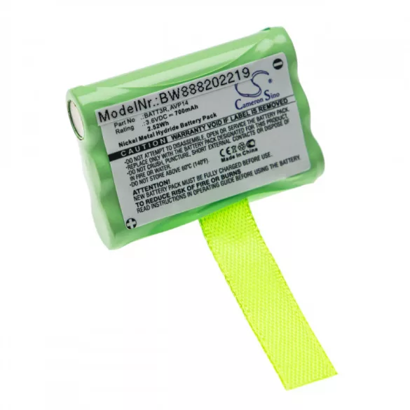 Midland LXT600 700mAh utángyártott akkumulátor - VHBW