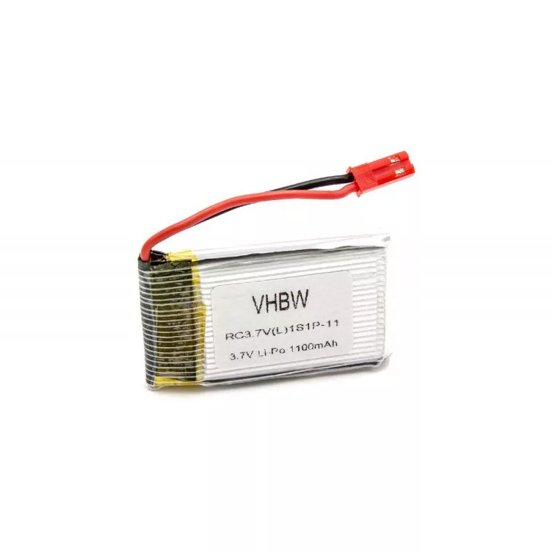 3.7V Li-Polymer 1100mAh JST csatlakozós utángyártott akkumulátor 3.7V Li-Polymer 1100mAh JST csatlakozós utángyártott akkumulátor