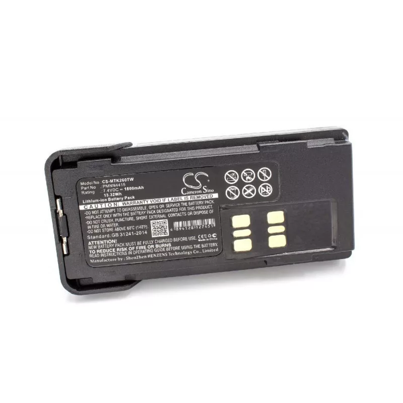 Motorola DP2400 DP2600 XIR P6600 P6620 7.4V Li-Ion 1800mAh utángyártott akkumulátor