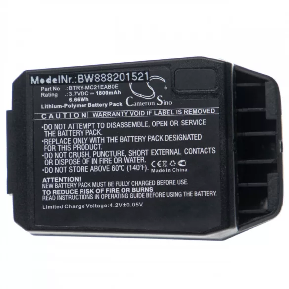 Motorola MC21 BTRY-MC21EAB0E 1800mAh utángyártott akkumulátor - VHBW