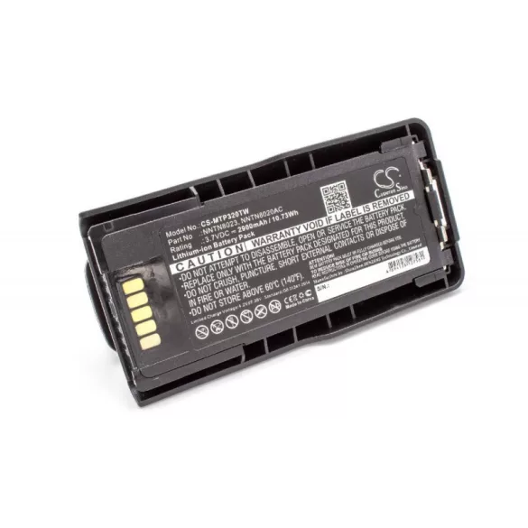 Motorola MTP3100 Tetra 3.7V Li-Ion 2900mAh utángyártott akkumulátor - VHBW