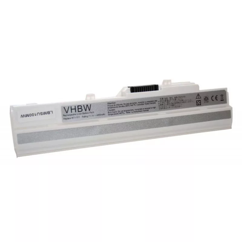 MSI U100 fehér 4400mAh utángyártott akkumulátor