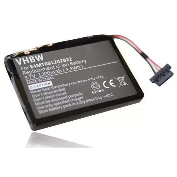 Navigon Transonic PNA 7000 1230mAh utángyártott akkumulátor - VHBW