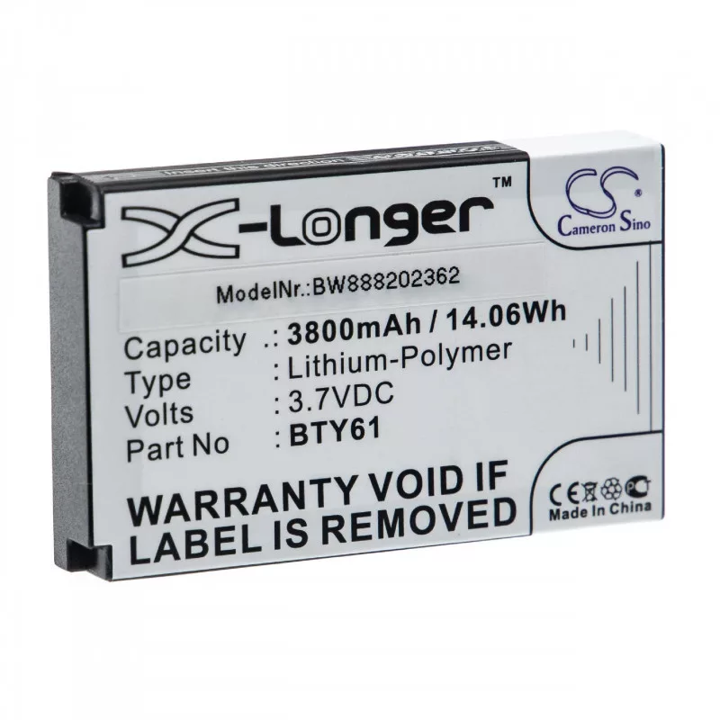 Newland MT66 3800mAh utángyártott akkumulátor