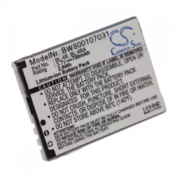 Nokia, BL-4B, BL-4BA 850mAh utángyártott akkumulátor