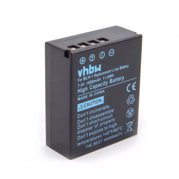 Olympus BLH-1 1600mAh utángyártott akkumulátor - VHBW