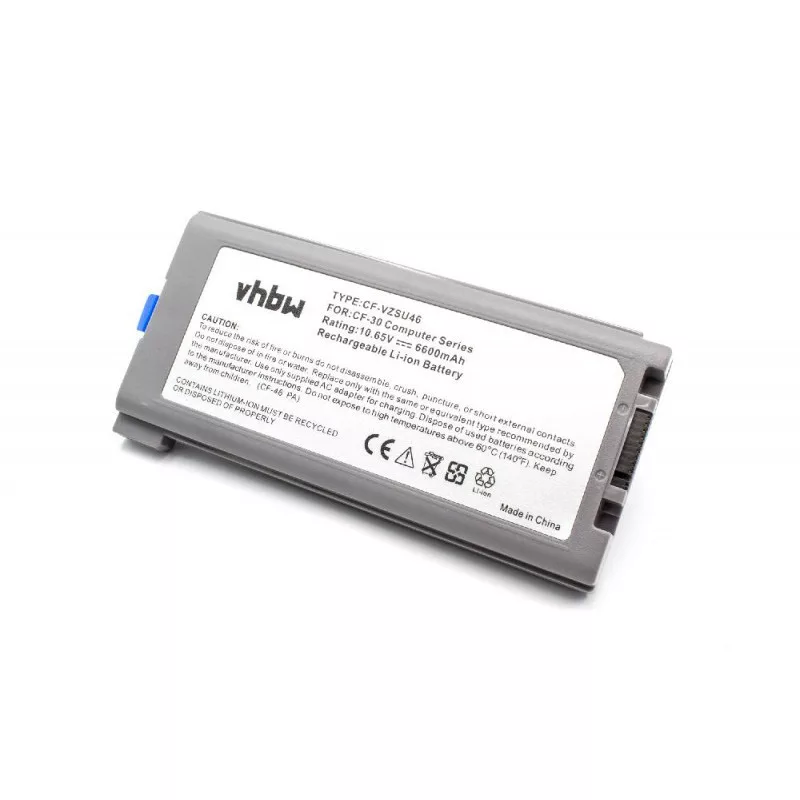 Panasonic Toughbook CF-30 CF-31 CF-53 6600mAh utángyártott akkumulátor