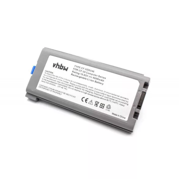 Panasonic Toughbook CF-30 CF-31 CF-53 6600mAh utángyártott akkumulátor - VHBW