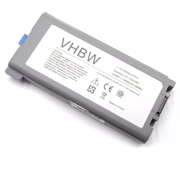 Panasonic Toughbook CF-30 CF-31 CF-53 8400mAh utángyártott akkumulátor - VHBW