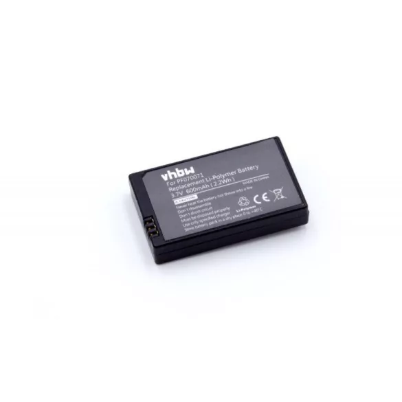 Parrot Minidrones Rolling Spider 600mAh utángyártott drón akkumulátor - VHBW