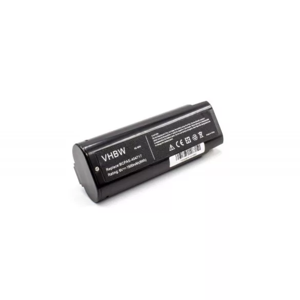 Paslode IM350ct 6V NI-MH 1500mAh utángyártott akkumulátor - VHBW