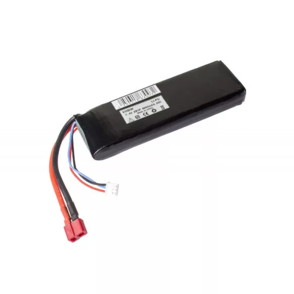 RC jármű akkumulátor LiPo 7.4V 4000mAh utángyártott akkumulátor - VHBW