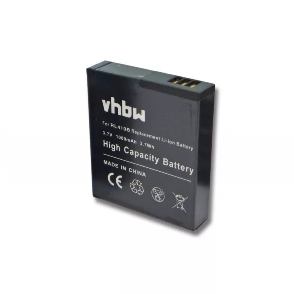 Rollei 230 240 400 410 RL410B 1000mAh utángyártott akkumulátor - VHBW