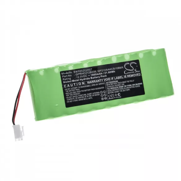 Roto WDT-S GPRHC212B206 1800mAh utángyártott akkumulátor - VHBW