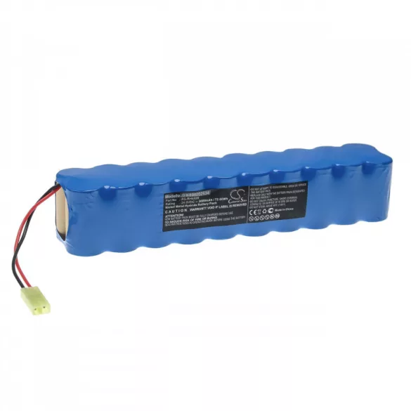 Rowenta RH8543LE/9A0 3000mAh utángyártott porszívó akkumulátor - VHBW