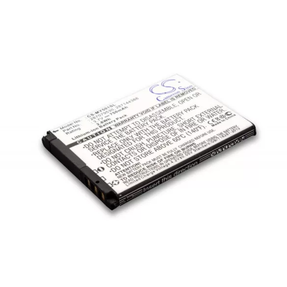Sagem My501c 750mAh utángyártott akkumulátor - VHBW