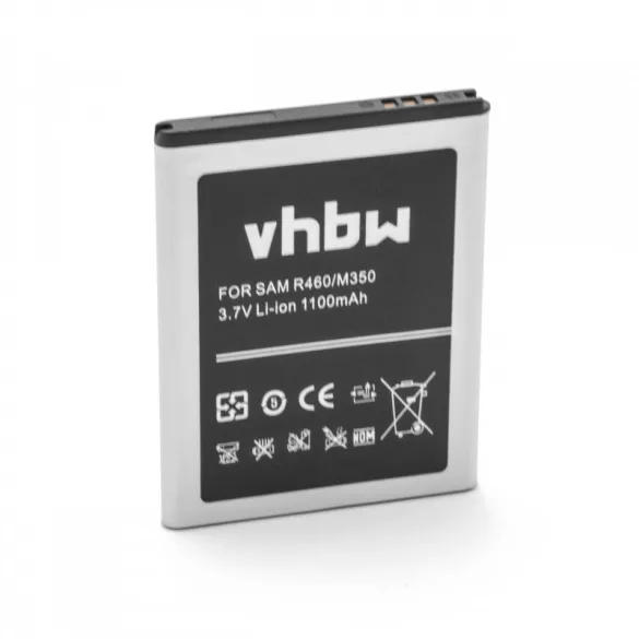 Samsung Character R640, Chat 335 1100mAh utángyártott akkumulátor - VHBW