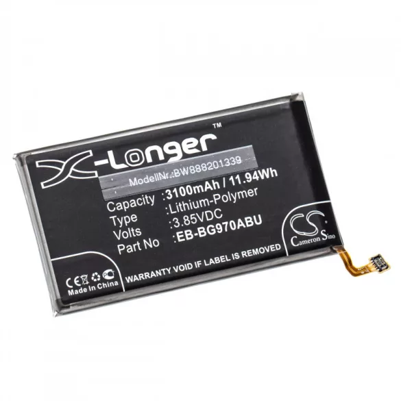 Samsung Galaxy S10E, EB-BG970ABU, 3100mAh utángyártott akkumulátor - VHBW