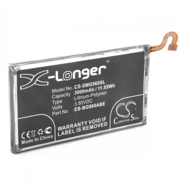 Samsung Galaxy S9 3000mAh utángyártott akkumulátor - VHBW