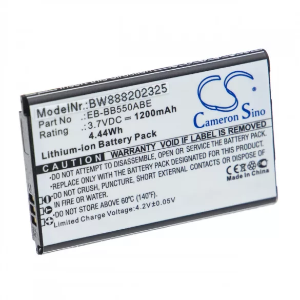 Samsung Xcover 550 1200mAh utángyártott akkumulátor - VHBW