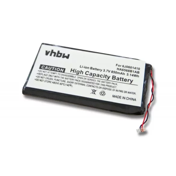 Samsung YP-Z5 850mAh utángyártott akkumulátor - VHBW