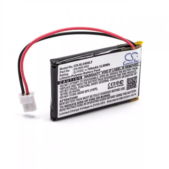 Solar LED Light SL-24000 700mAh utángyártott akkumulátor - VHBW